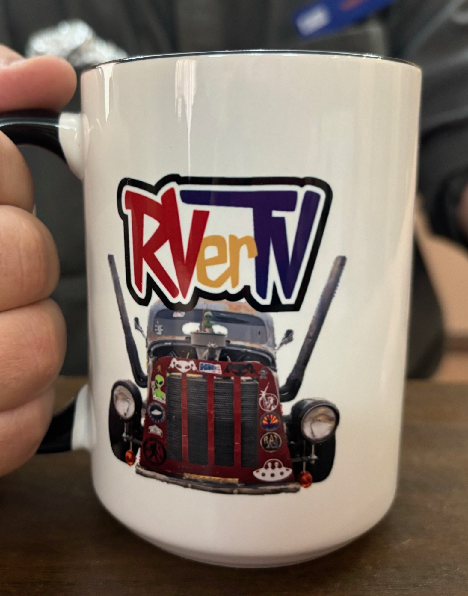 RVerTV With Hot Rod - Coffee Mug product image (3)