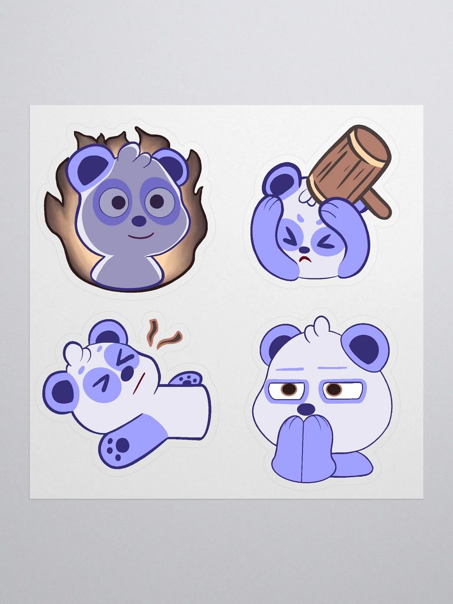 Stickerset: Fine, Bonk, Broken, Hmm product image (2)