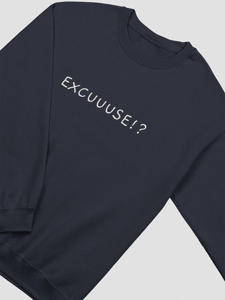 EXCUSE Embroidered Crew Neck product image (1)