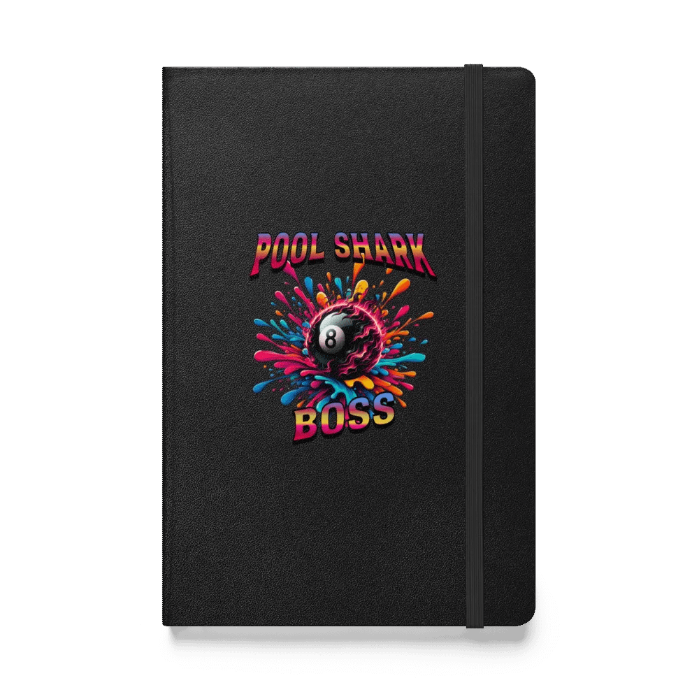 Pool Shark Boss Energetic Hardcover Notebook product image (1)