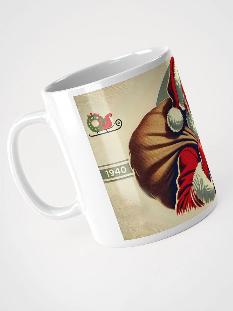 Vintage-Style Santa Claus Christmas Mug product image (4)