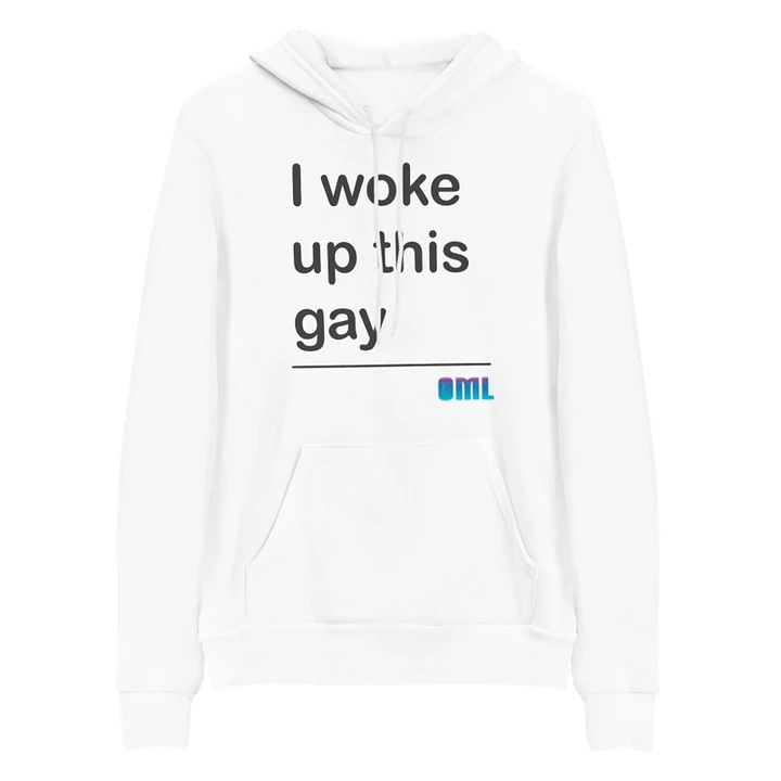 I Woke Up This Gay Hoodie - White product image (1)