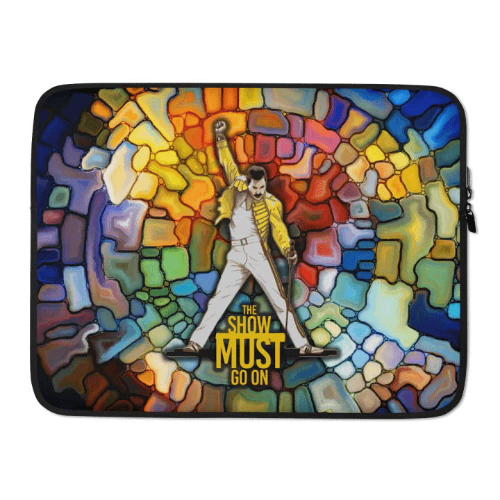 Freddie Mercury themed Laptop Tablet Sleeve (multi color) product image (2)