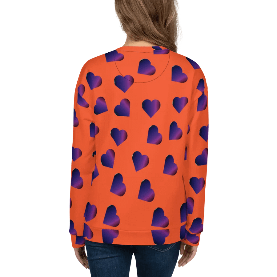 Love Pattern Vibrant Hearts Unisex Sweatshirt product image (11)