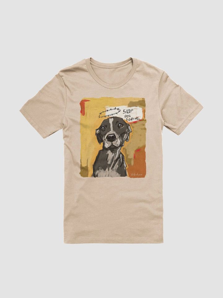 Stop Dog Fighting Bella+Canvas 3001 T-Shirt product image (1)