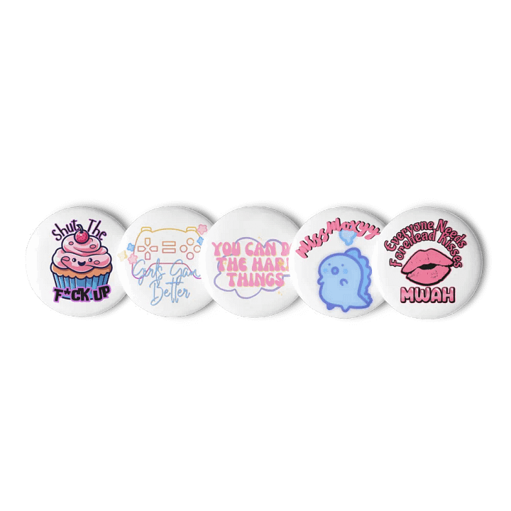 Sassy Cupcake Pin Button Set product image (3)