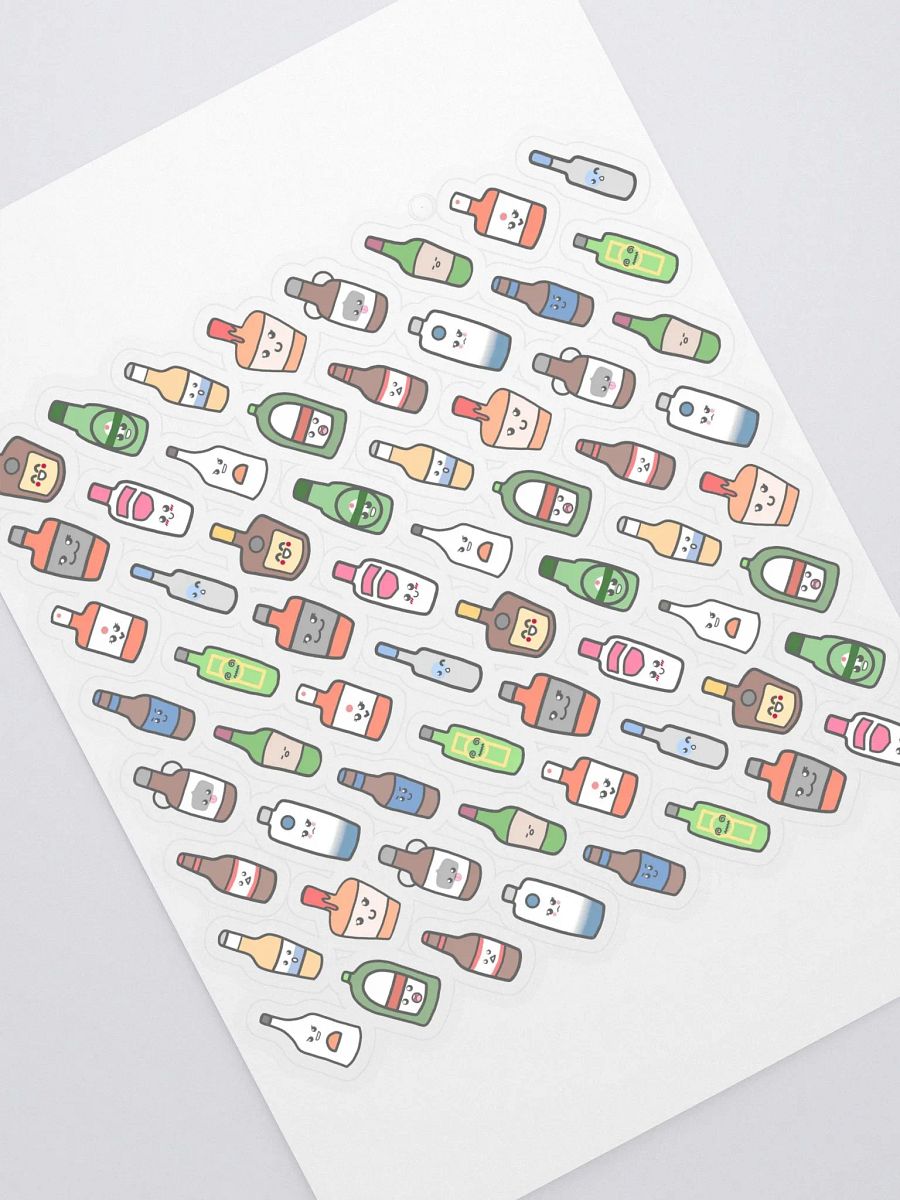 Kawaii Bottles Sticker Sheet product image (1)