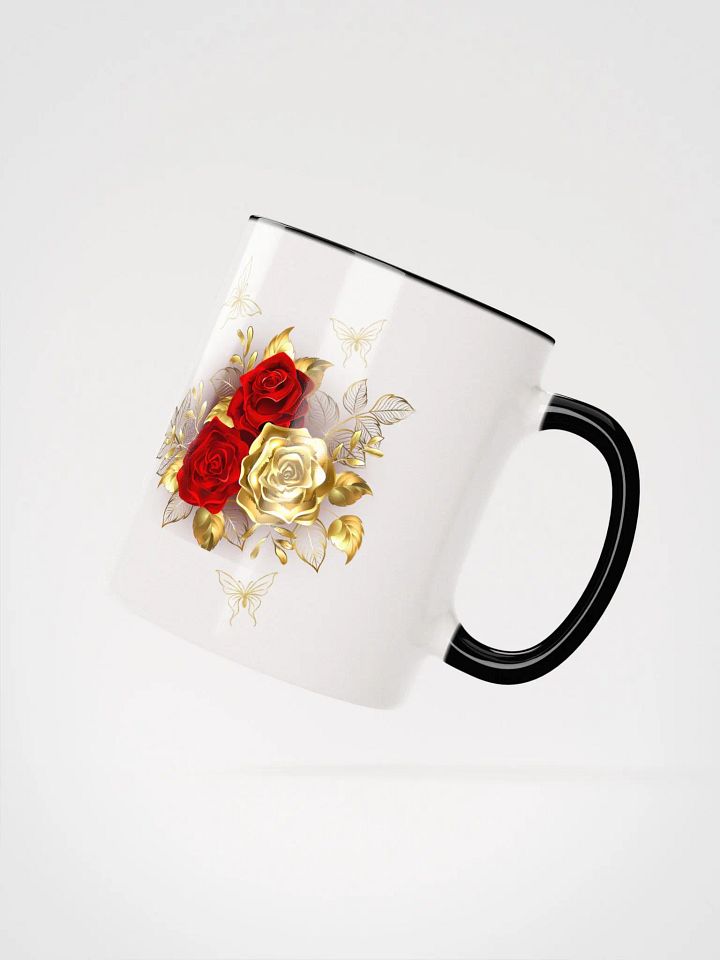 Golden Rose Elegance Ceramic Mug product image (3)