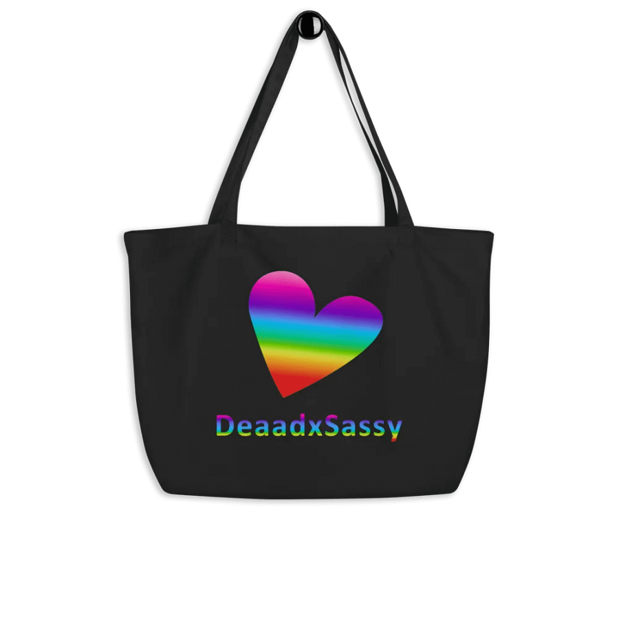 DeaadxSassy Heart Tote Bag product image (5)