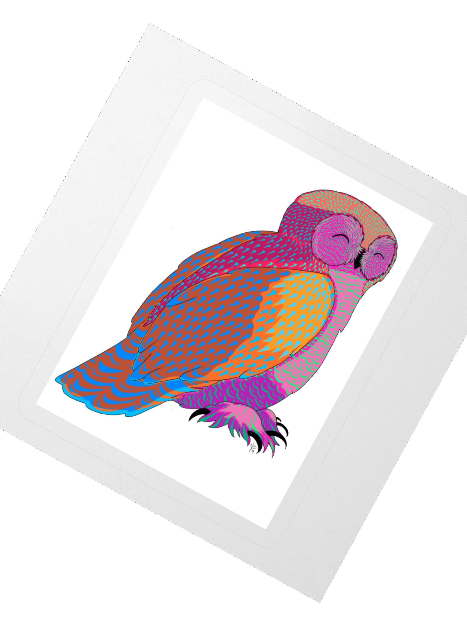 Cozy Fluffy Apex Predator - Now In Orange! product image (6)