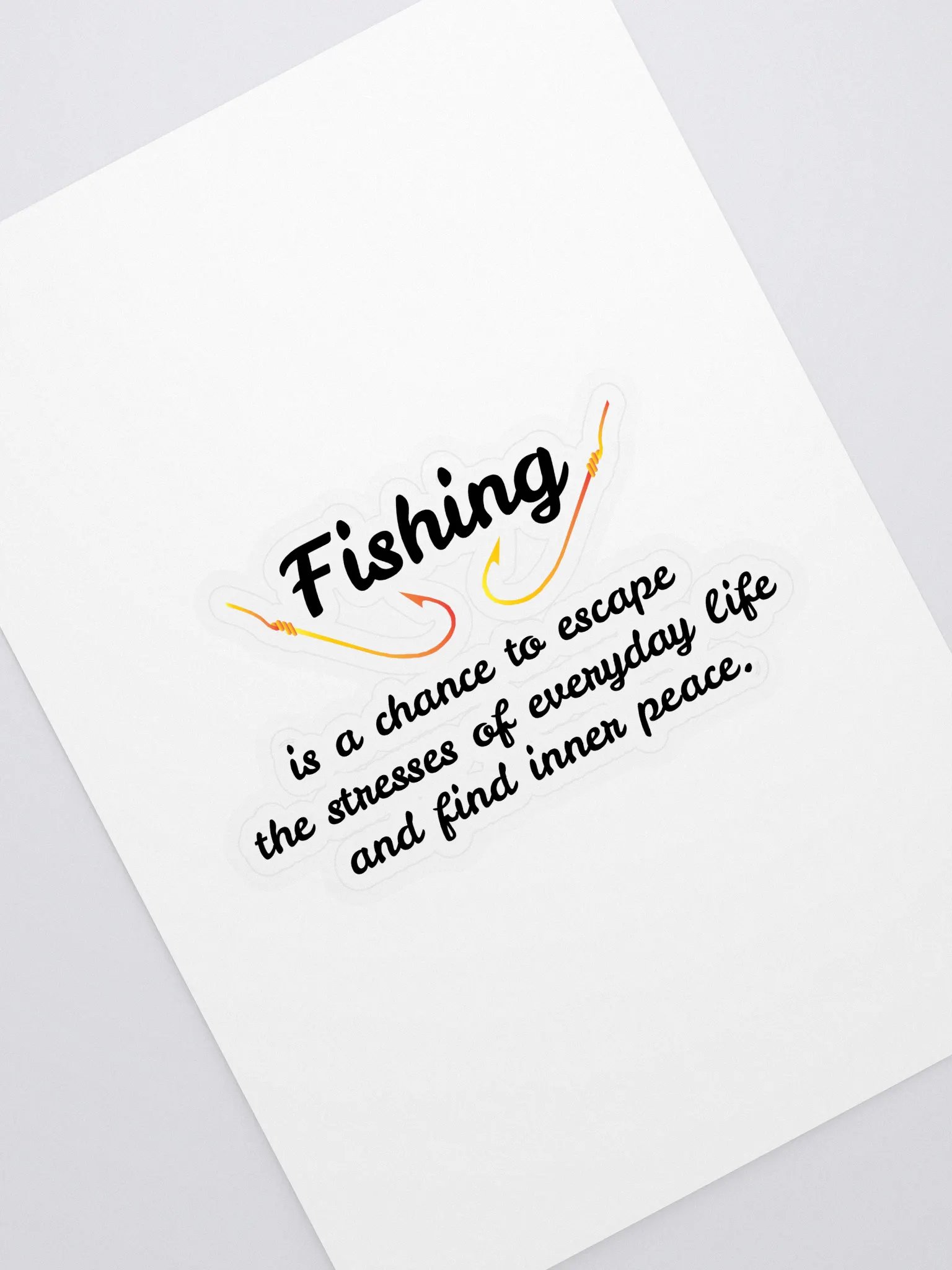 Fishing is a chance to escape the stresses of everyday life and find inner peace. product image (1)