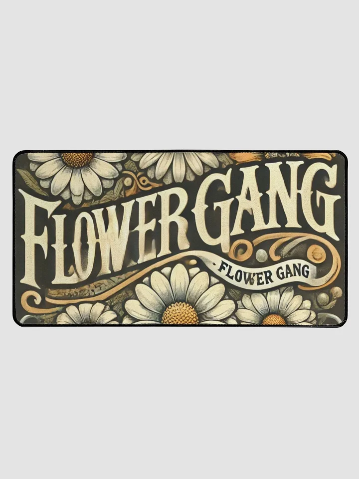Flower Gang Mouse Pad 17" x 33" product image (1)