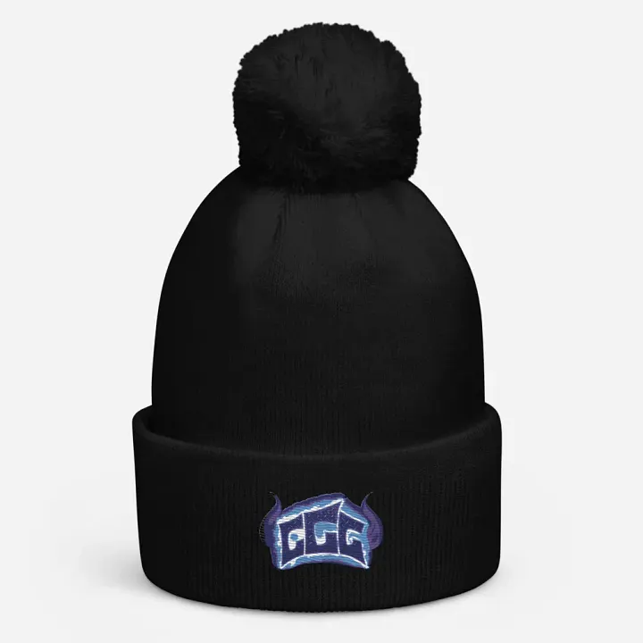 GGG Fire Logo Pom-Pom Beanie product image (2)