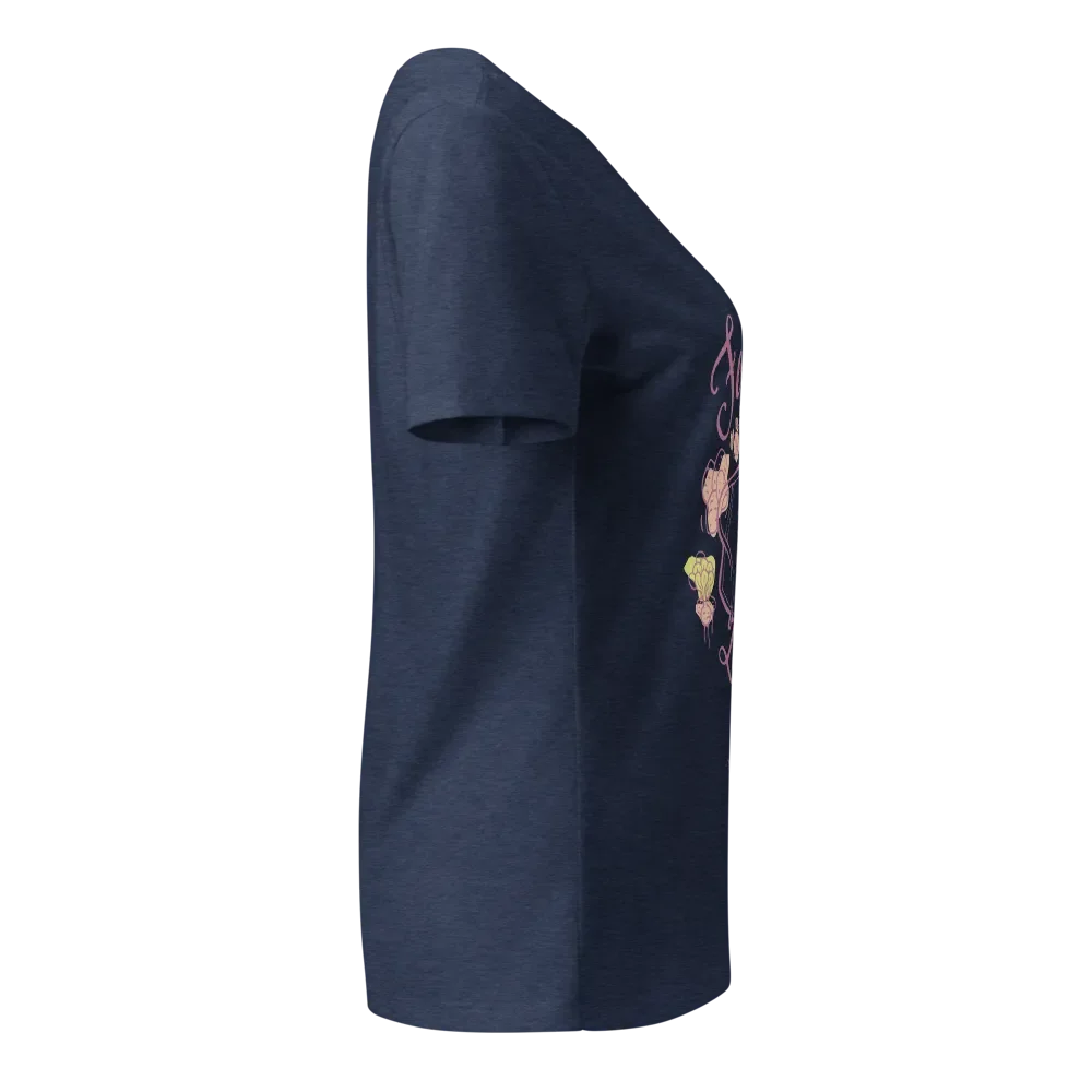 Food is My Love Language (B+C Women's V-Neck) product image (9)