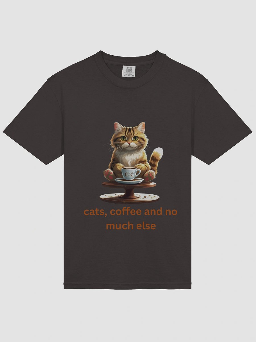 Cozy Cat Coffee Time T-Shirt product image (32)