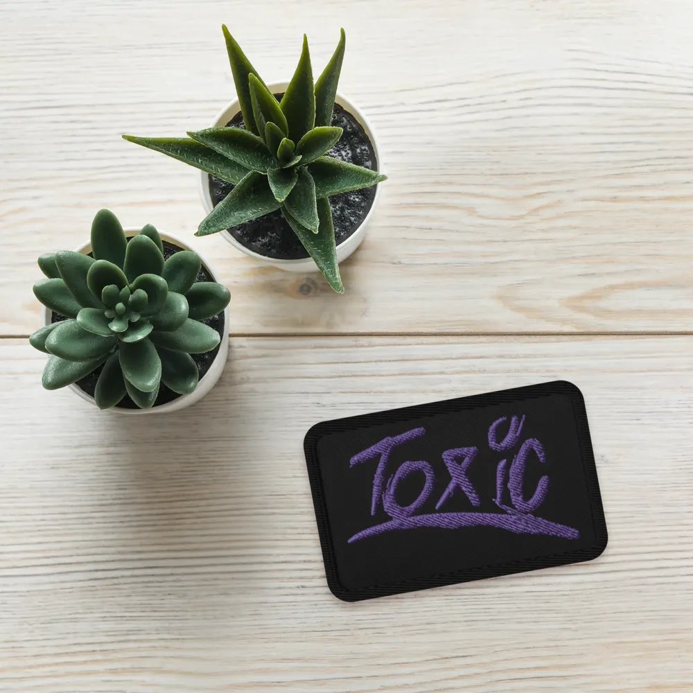 Toxic Love - Embroidered Patch product image (5)