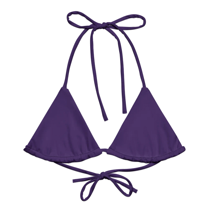 Unhinged Misfits Bikini Top – Deep Purple product image (2)