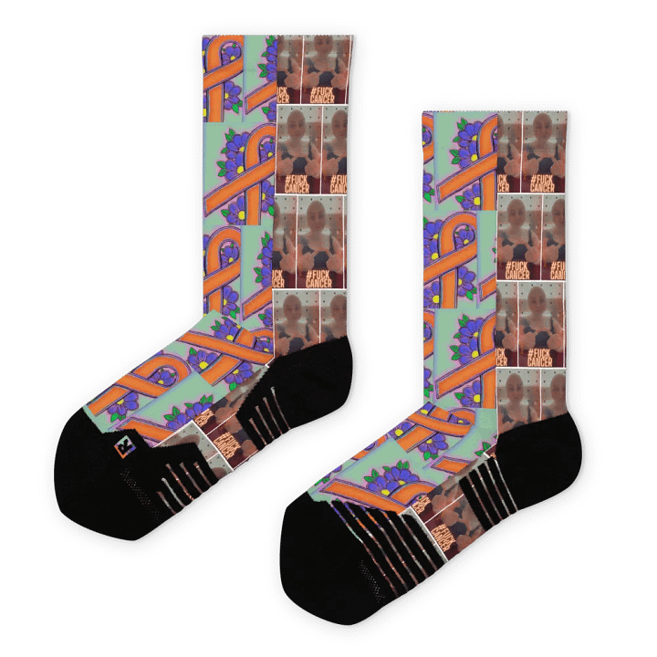 #fuckcancer Socks product image (2)