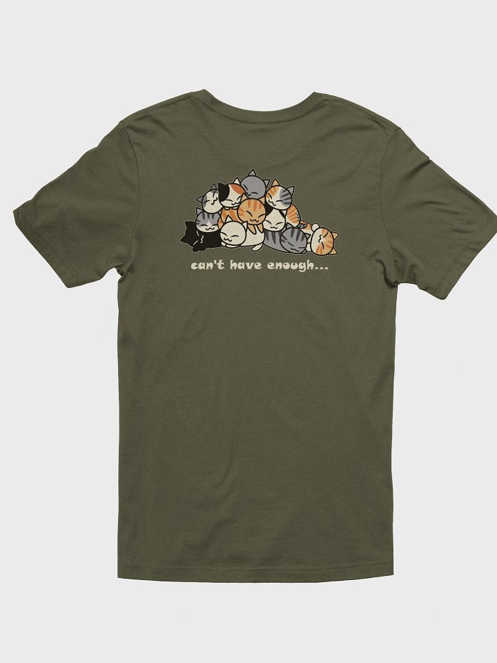Orange Tabby and White Cat Unisex T-shirt product image (2)