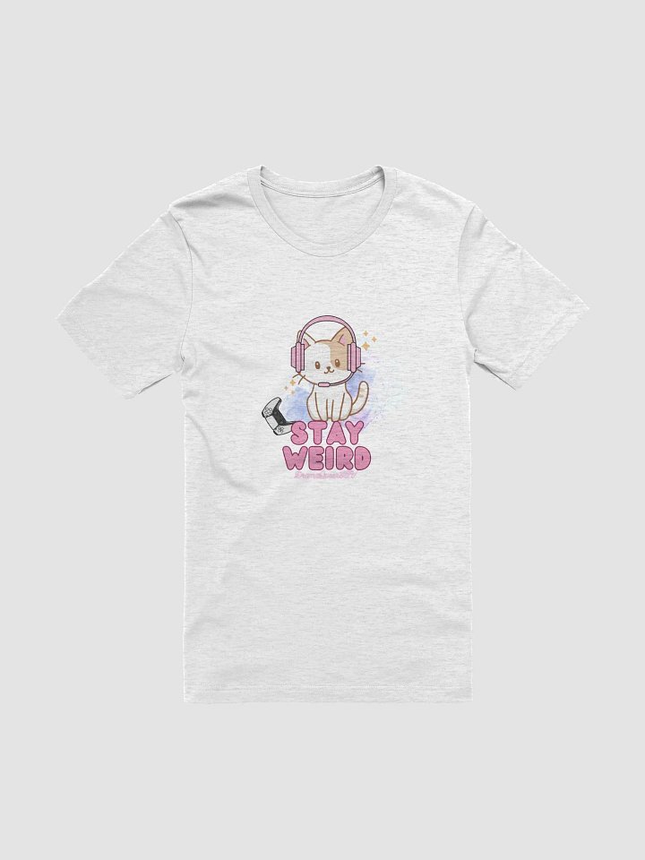 Stay Weird Cat Graphic Tee product image (10)