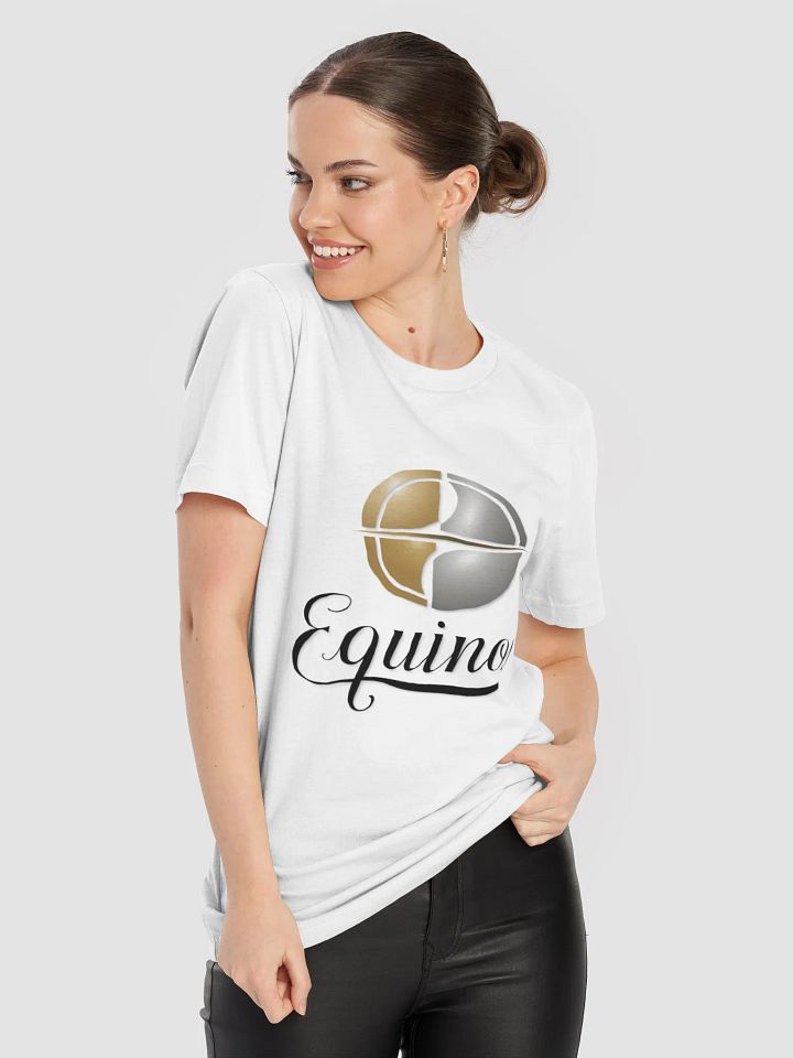Equinox Unisex T-Shirt with Gold & Silver Circular Logo product image (1)