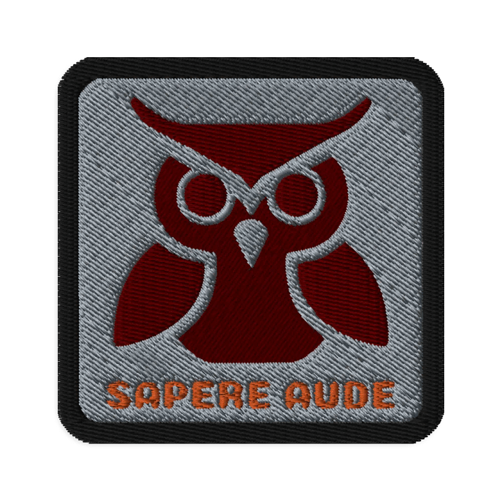 Sapere Aude Grey Patch product image (1)