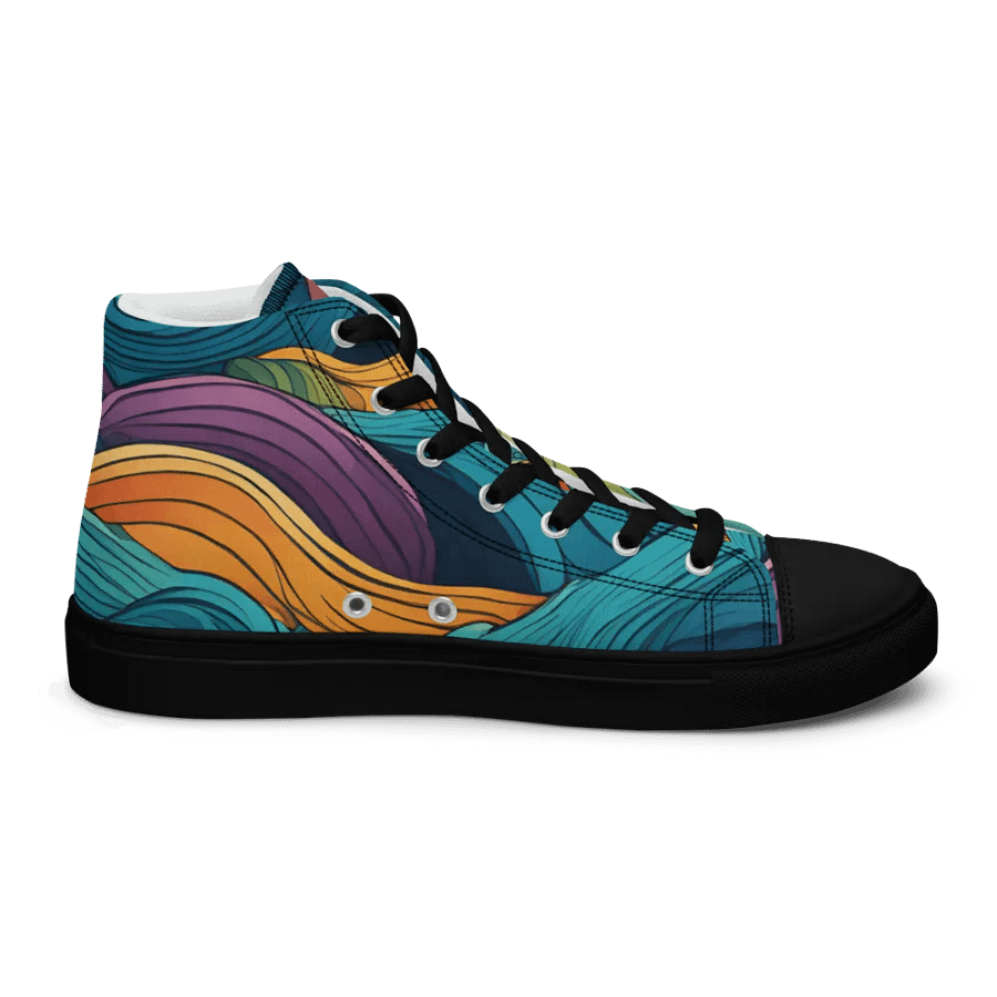 Retro Wave Women's High Tops product image (8)