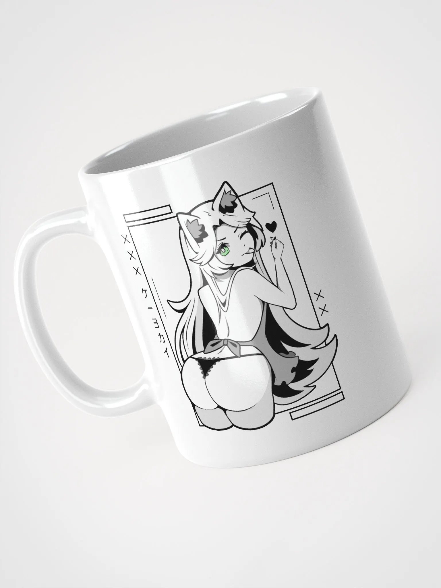 Brat Mug B&W (Right handed) product image (1)