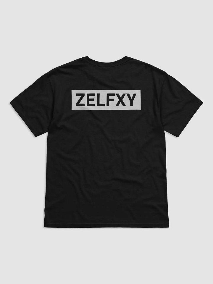 White Logo T-Shirt - Black product image (2)