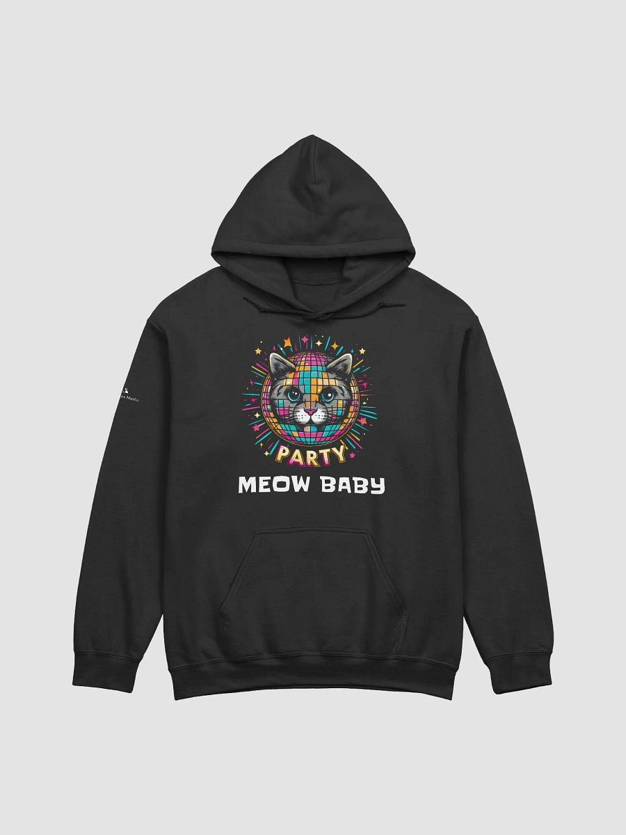 Disco Ball Cat Hoodie - Dark Colors product image (3)