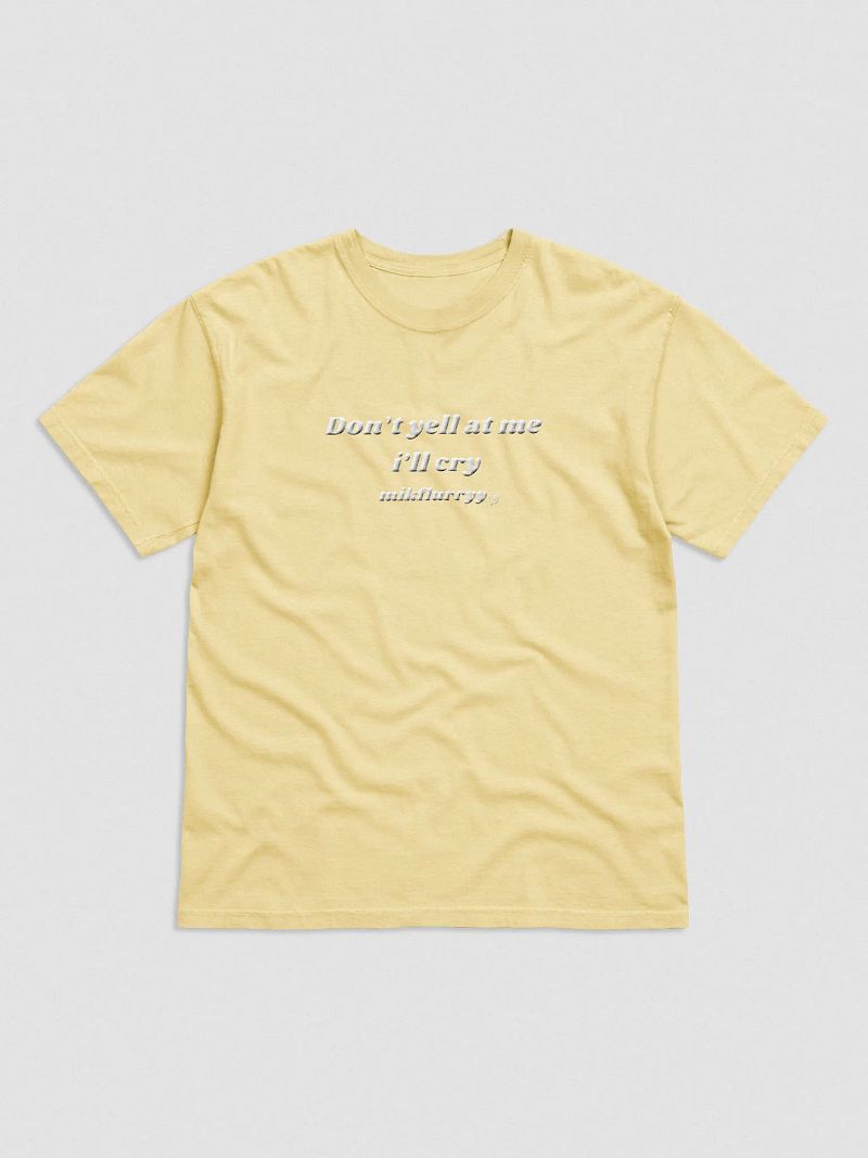 Crying shirt