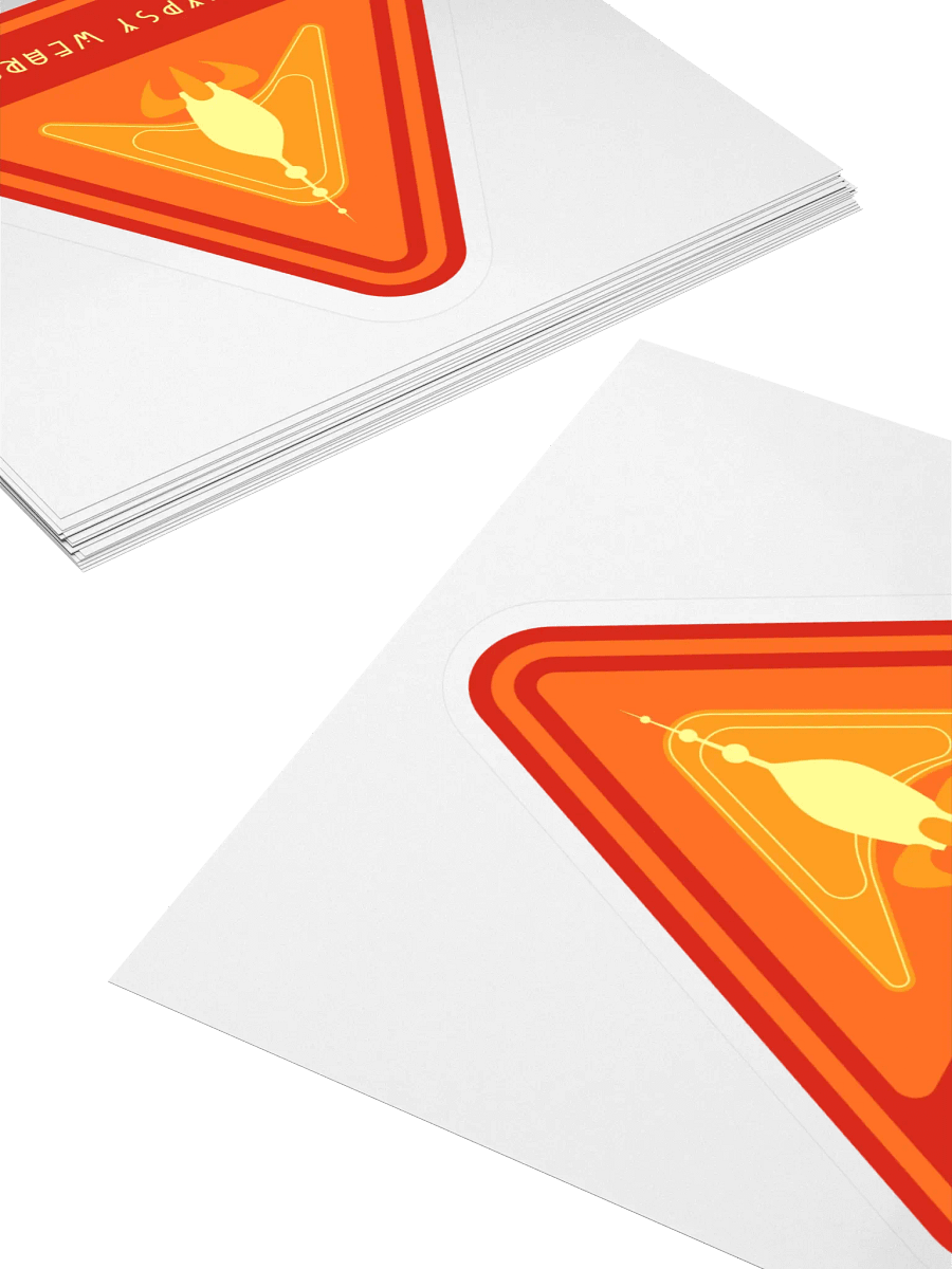 Space Tech Kiss Cut Sticker product image (4)