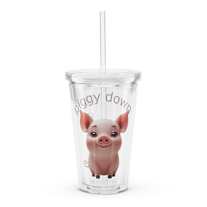 Piggy Down Double Wall Tumbler product image (1)