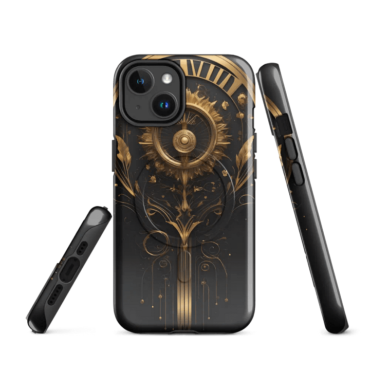 MagSafe® Tough Case for iPhone – The Golden Blossom product image (1)