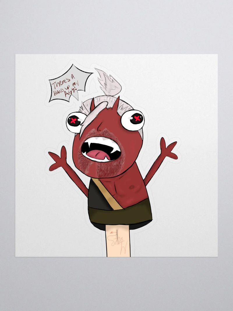 Kishi sticker (dungeon and degens)