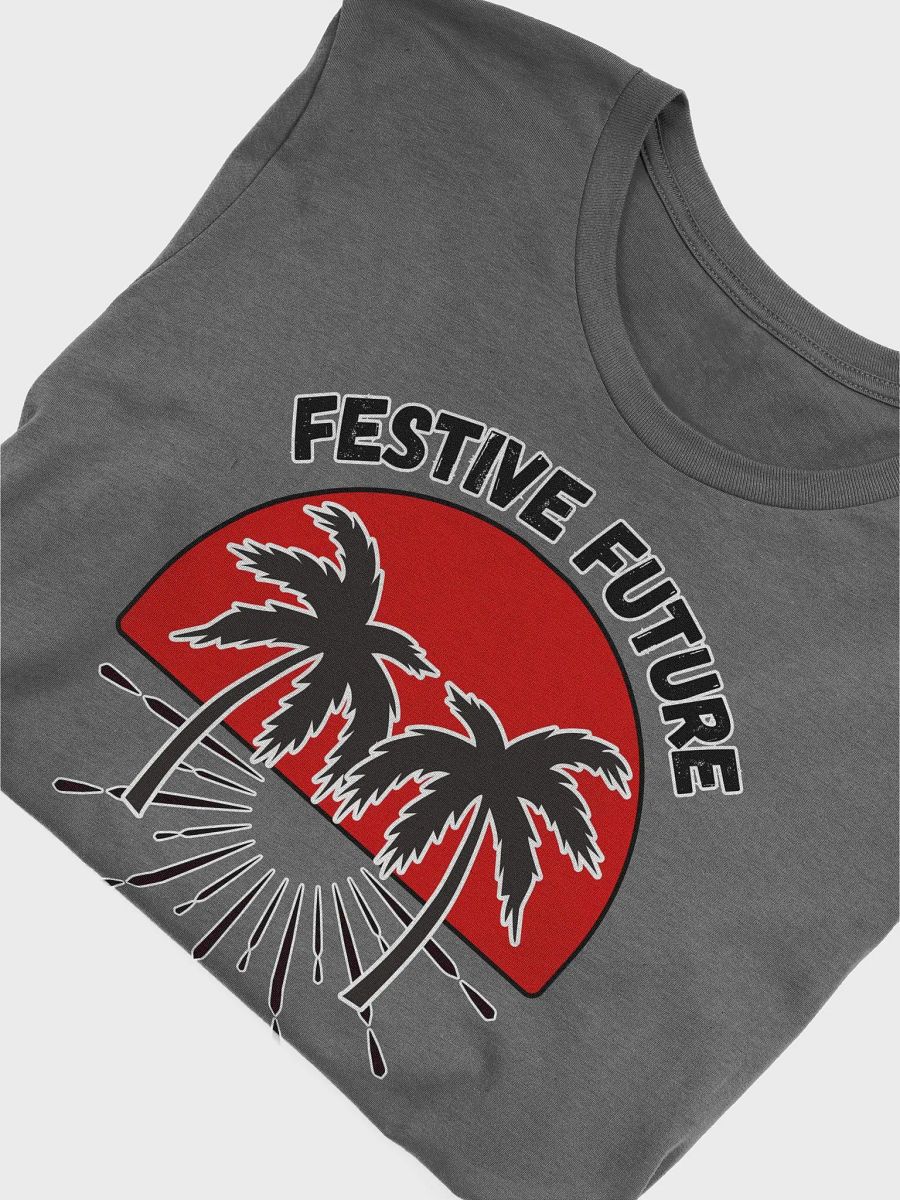 Festive Future - Sunset Beach Scene T-shirt product image (70)