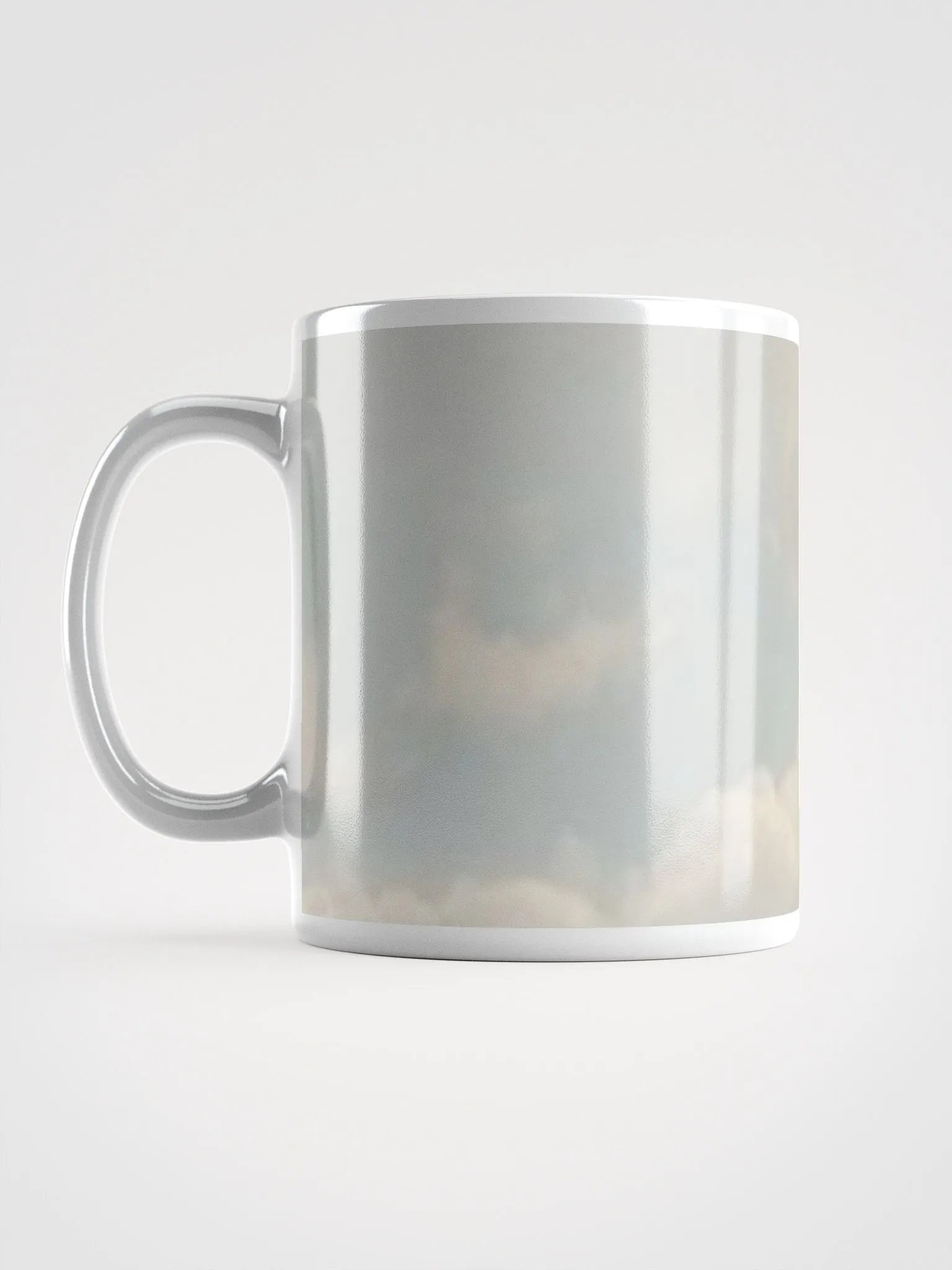 Apostles International Angel + Clouds Logo White Mug Cup product image (6)