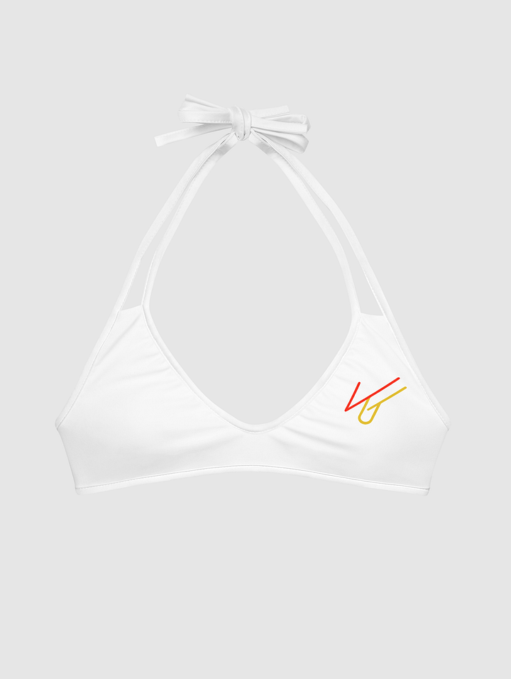 LangGang Bikini Top White product image (1)