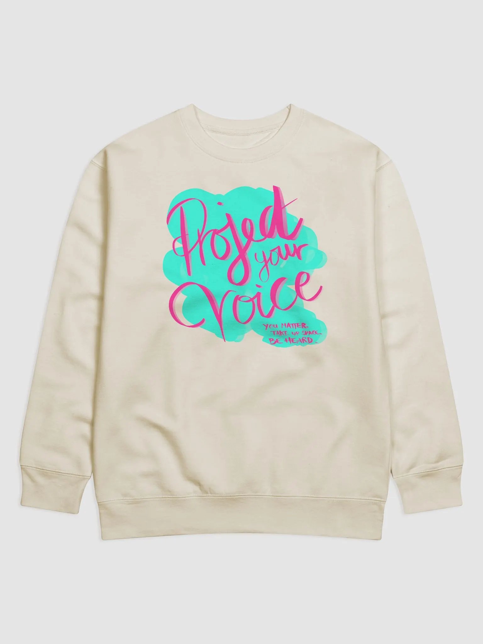 Project your voice - Sweatshirt Adult product image (16)