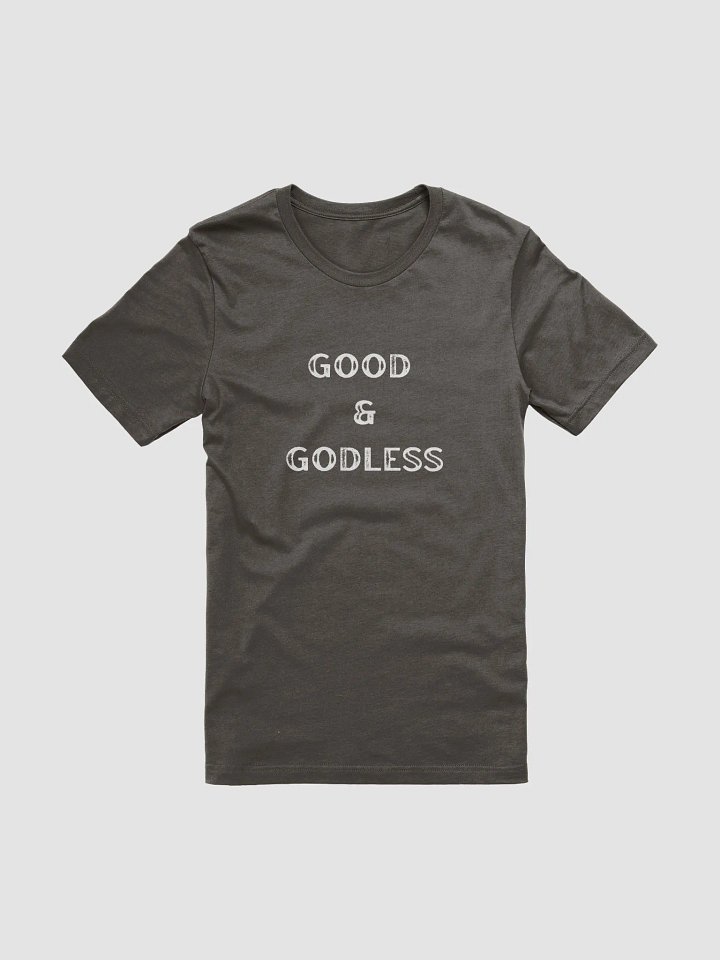 Good + godless tshirt product image (6)