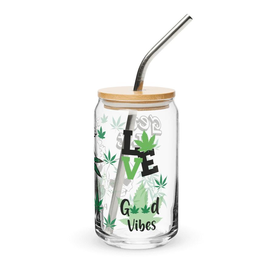 Good Vibes Glass Can: Embrace the Elevated Lifestyle product image (3)