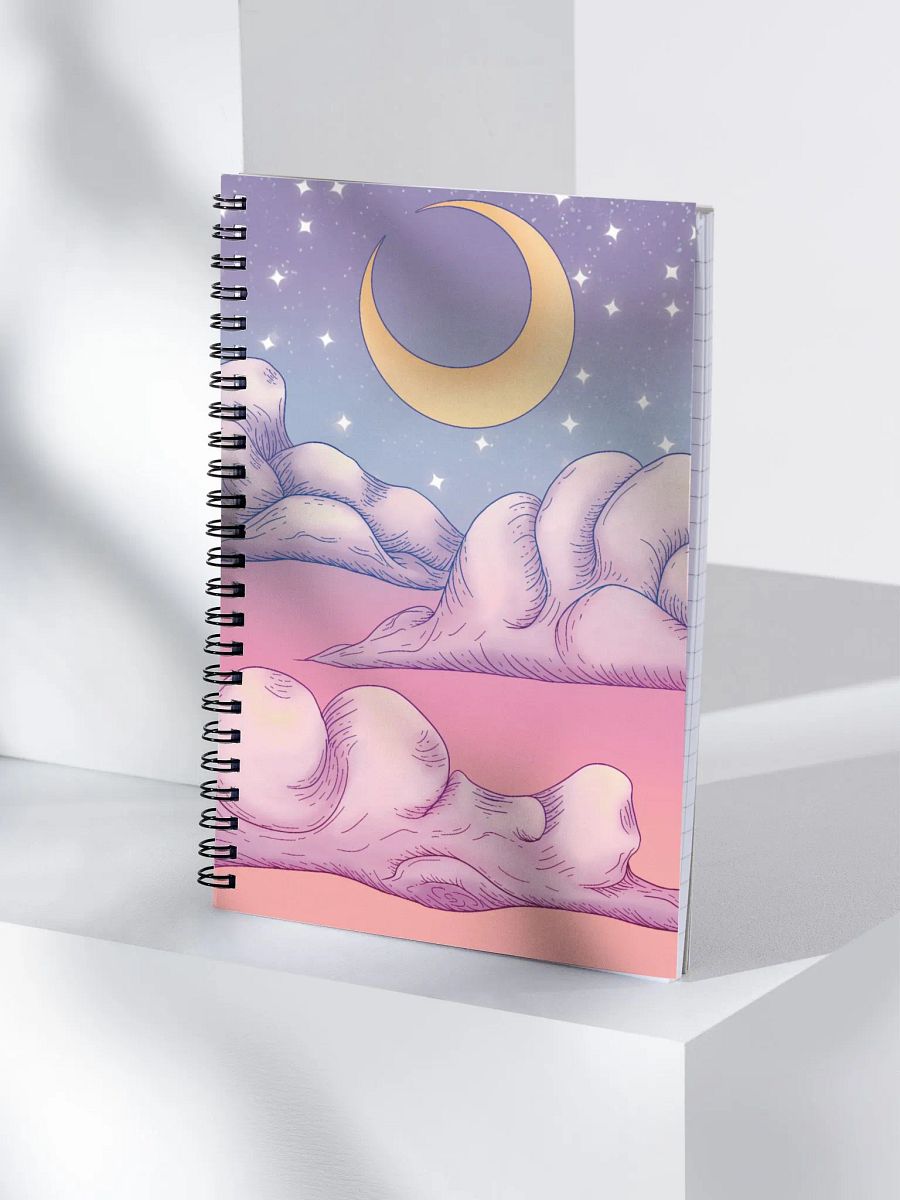Pastel Sky Spiral Notebook product image (3)