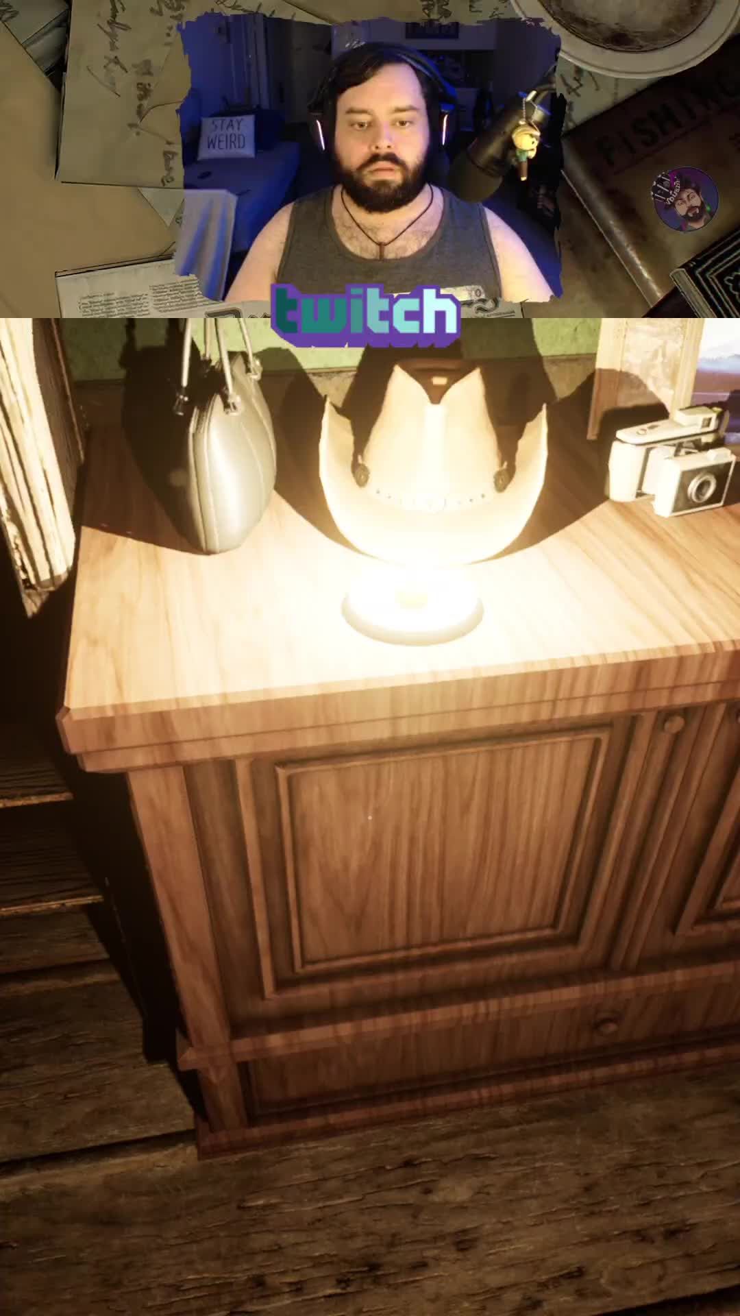I almost passed out..... #gaymerbears #gaymer #gays #twitchstreamer #twitchclips #fyp #horrorstreamer #silentnights #indiegames #indiehorror 