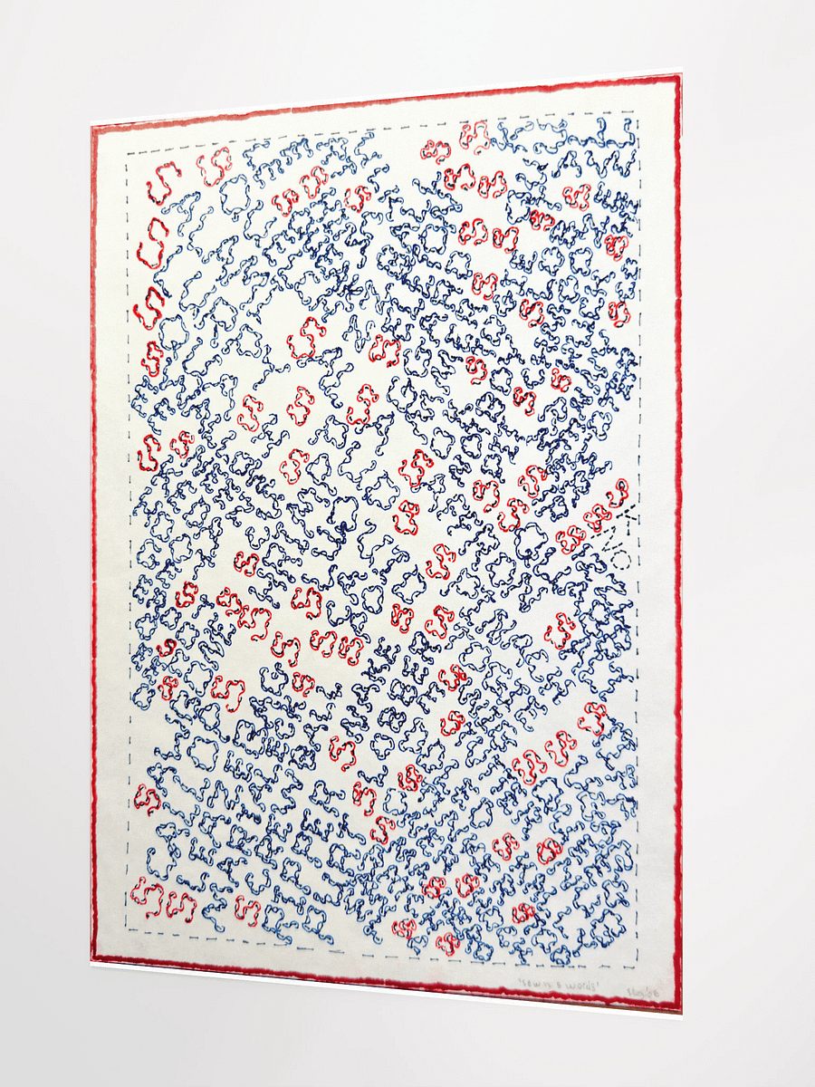 Sewn S Words Poster product image (3)