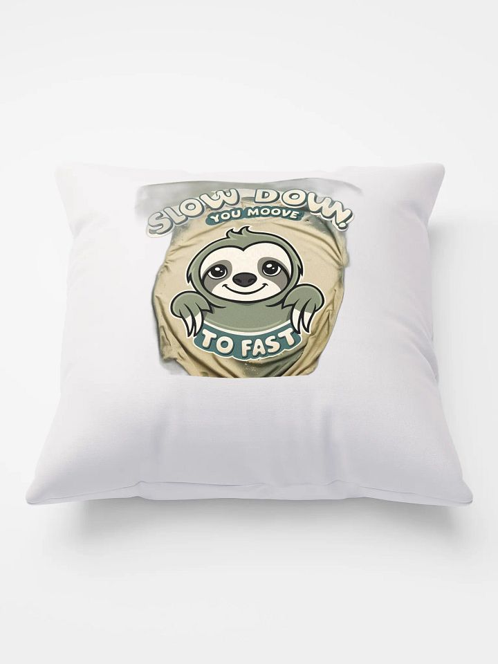 Chill Sloth All-Over Print Pillow product image (1)