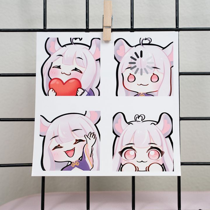 Chiai Emotes Pack product image (1)