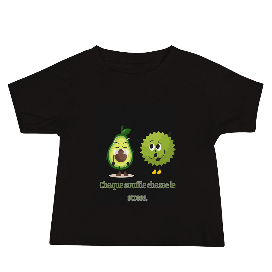 Avocado and Durian Stress Relief Baby Tee product image (2)