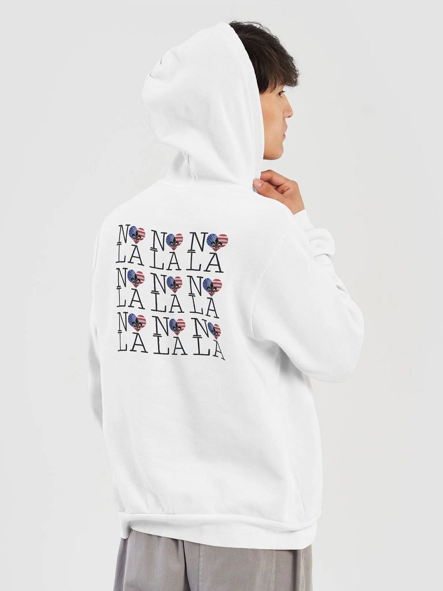 I LOVE NOLA **SUPERSOFT LEGACY HOODIE** (USA HEART LEGACY BACK + SLEEVES) product image (34)