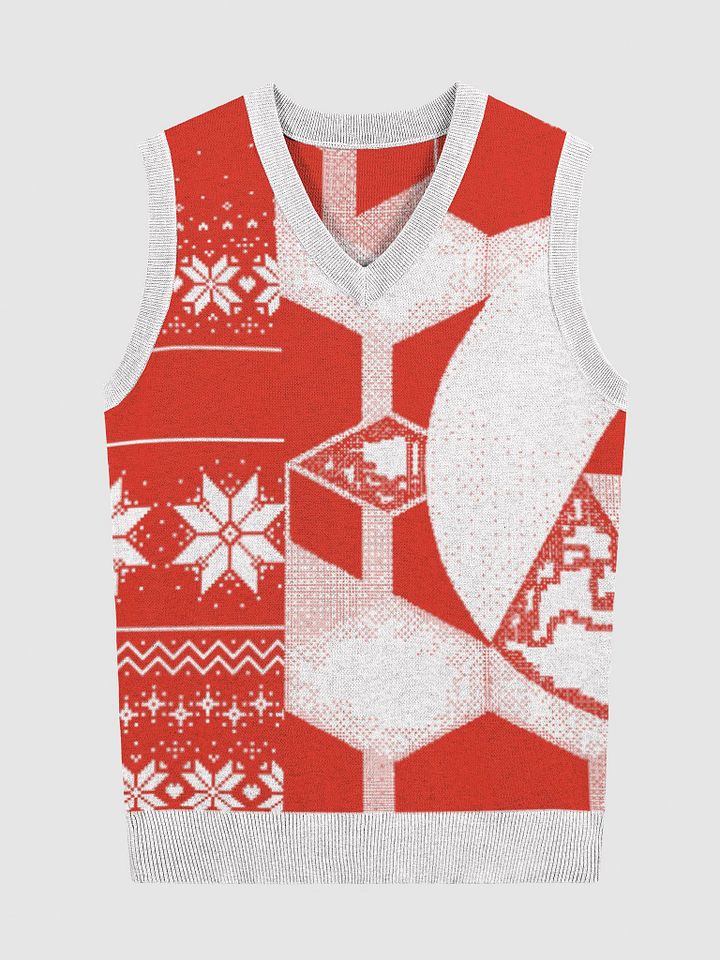 WINTER Snowflake Splendor V-Neck Vest Pattern product image (1)
