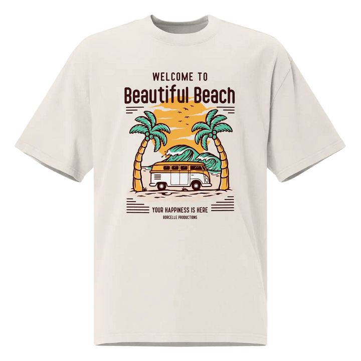 Sunset Serenity Oversized Tee product image (3)